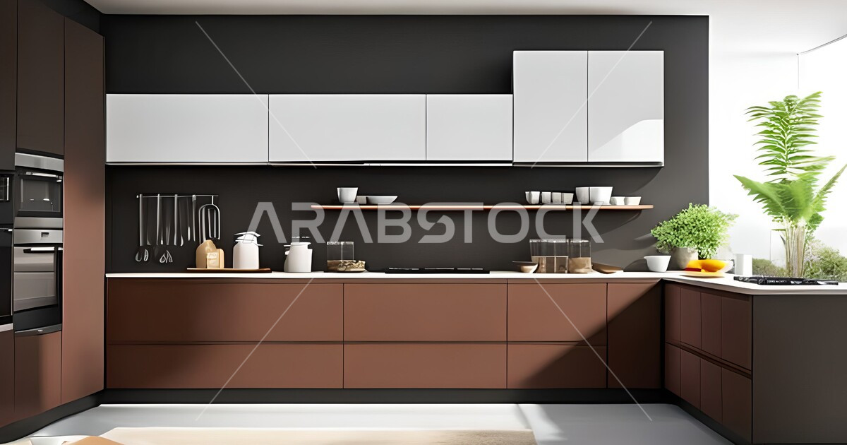 تصاميم وديكورات مطابخ راقية وعصرية ، ديكورات داخلية ، فلل وشقق سكنية ...