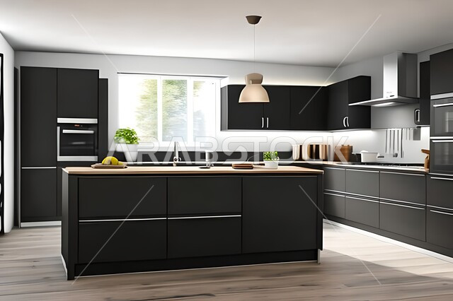 مطابخ حديثة في شقق وفلل سكنية  ، ديكورات داخلية ، شقق وفلل سكنية بتصاميم عصرية راقية