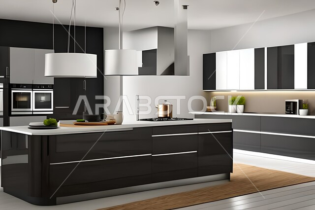 ديكورات داخلية ، تصاميم وديكورات مطابخ راقية وعصرية وحديثة ، فلل وشقق سكنية حديثة عصرية وفاخرة