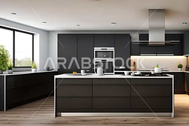 ديكورات داخلية ، تصاميم وديكورات مطابخ راقية وعصرية وحديثة ، فلل وشقق سكنية حديثة عصرية وفاخرة