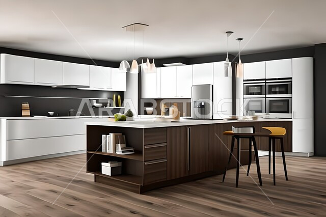 ديكورات داخلية ، تصاميم وديكورات مطابخ راقية وعصرية وحديثة ، فلل وشقق سكنية حديثة عصرية وفاخرة