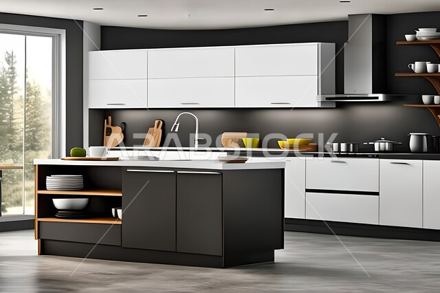 ديكورات داخلية ، تصاميم وديكورات مطابخ راقية وعصرية وحديثة ، فلل وشقق سكنية حديثة عصرية وفاخرة