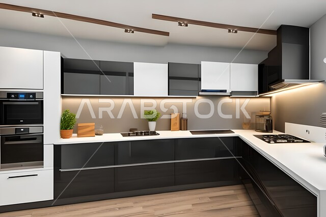 ديكورات داخلية ، تصاميم وديكورات مطابخ راقية وعصرية وحديثة ، فلل وشقق سكنية حديثة عصرية وفاخرة