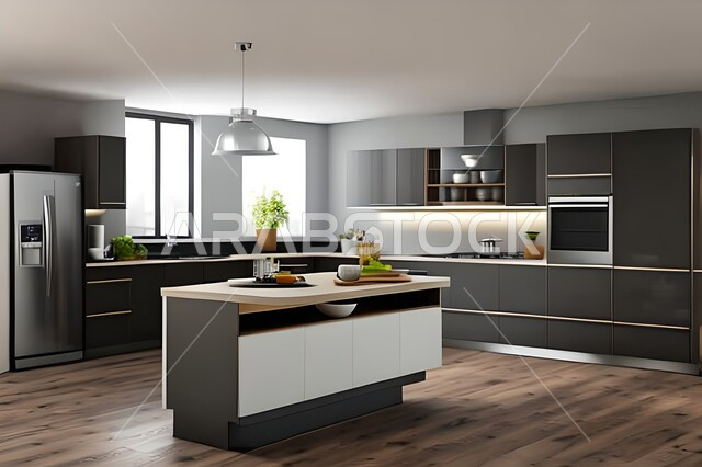 ديكورات داخلية ، تصاميم وديكورات مطابخ راقية وعصرية وحديثة ، فلل وشقق سكنية حديثة عصرية وفاخرة