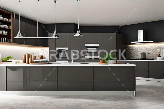 ديكورات داخلية ، تصاميم وديكورات مطابخ راقية وعصرية وحديثة ، فلل وشقق سكنية حديثة عصرية وفاخرة