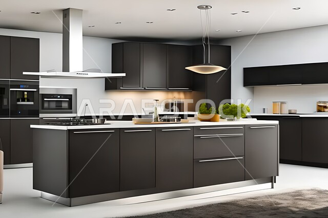 ديكورات داخلية ، فلل وشقق سكنية حديثة عصرية وفاخرة ، تصاميم وديكورات مطابخ راقية وعصرية وحديثة