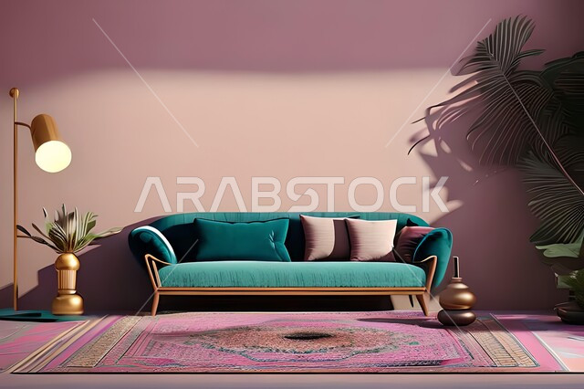 غرفة جلوس بتصاميم عصرية حديثة, تحف وإكسسوارات, غرفة معيشة, شقق وفلل سكنية, ديكورات داخليةو أثاث منزلي فاخر