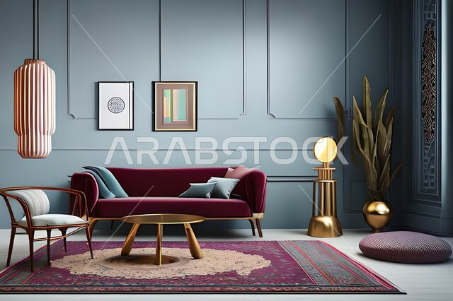 غرفة جلوس بتصاميم عصرية حديثة, تحف وإكسسوارات, غرفة معيشة, شقق وفلل سكنية, ديكورات داخليةو أثاث منزلي فاخر