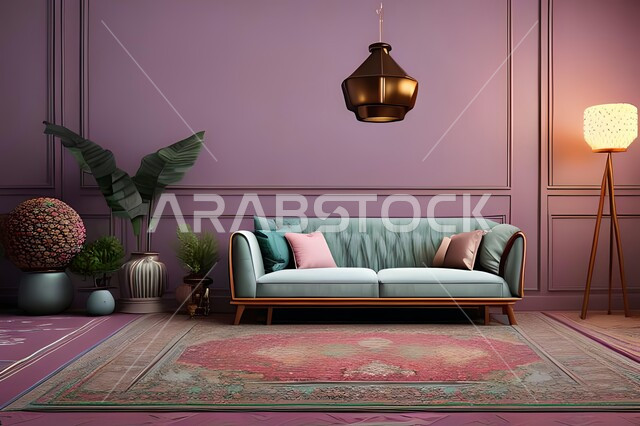 غرفة جلوس بتصاميم عصرية حديثة, تحف وإكسسوارات, غرفة معيشة, شقق وفلل سكنية, ديكورات داخليةو أثاث منزلي فاخر