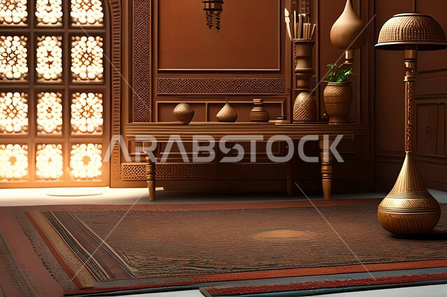 غرفة بتصاميم عصرية راقية, تحف وإكسسوارات, ديكورات منزلية داخلية, أثاث منزلي فاخر, شقق وفلل سكنية