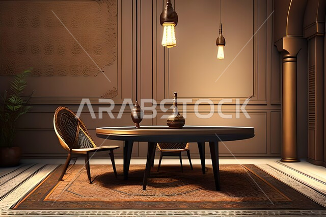 غرفة سفرة بتصاميم راقية، ديكورات منزلية داخلية حديثة لغرفة طعام, اثاث منزلي فاخر, شق وفلل سكنية