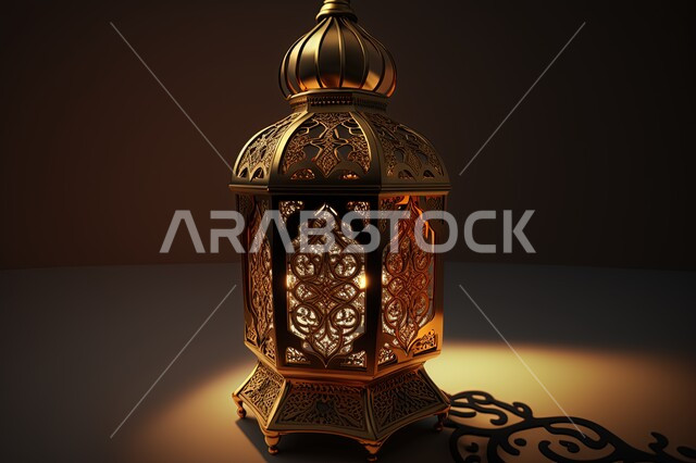 مصباح عربي تقليدي معدني، اجواء رمضانية، فانوس رمضان، إضاءة وزينة شهر رمضان، تحف رمضانية، الإحتفال بقدوم شهر رمضان، ديكورات وأنوار