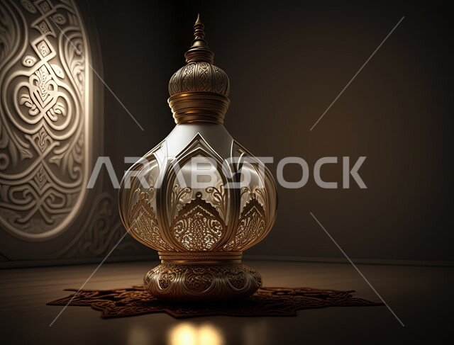 فانوس رمضان، مصباح معدني مضيء، ديكورات وأنوار، مصباح عربي تقليدي، تحف رمضانية، إضاءة وزينة شهر رمضان الكريم، الإحتفال بقدوم شهر رمضان المبارك، اجواء رمضانية