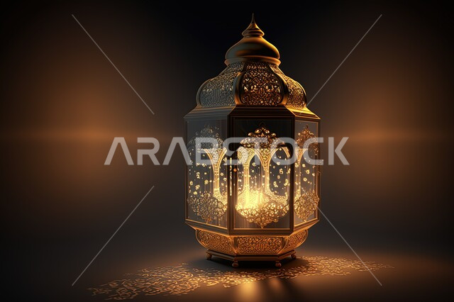 فانوس رمضان، إضاءة وزينة شهر رمضان الكريم، مصباح عربي تقليدي معدني، تحف رمضانية، الإحتفال بقدوم شهر رمضان المبارك، ديكورات وأنوار، اجواء رمضانية، مصباح مضيء
