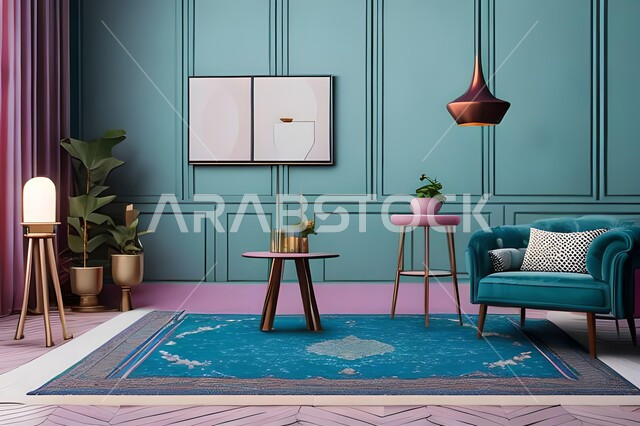 غرفة معيشة بتصاميم عصرية فاخرة، ديكورات داخلية، غرفة جلوس، أثاث منزلي راقي، تصاميم وديكورات حديثة، شقق وفلل سكنية