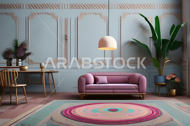 غرفة معيشة بتصاميم عصرية فاخرة، ديكورات داخلية، غرفة جلوس، أثاث منزلي راقي، تصاميم وديكورات حديثة، شقق وفلل سكنية