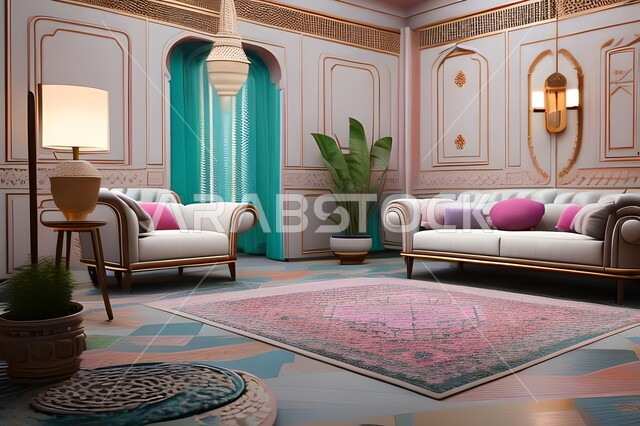 غرفة معيشة بتصاميم عصرية فاخرة، ديكورات داخلية، غرفة جلوس، أثاث منزلي راقي، تصاميم وديكورات حديثة، شقق وفلل سكنية