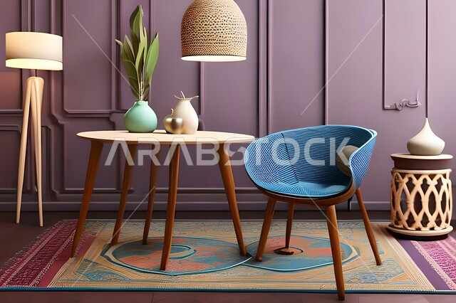 ديكورات منزلية داخلية حديثة لغرفة طعام، تصاميم وديكورات عصرية فاخرة، طاولة السفرة، كراسي خشبية، غرفة معيشة، ديكورات داخلية، أثاث منزلي راقي، شقق وفلل سكنية