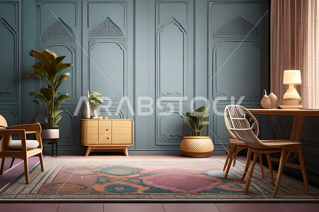 غرفة معيشة بتصاميم عصرية فاخرة، ديكورات منزلية داخلية، غرفة جلوس، أثاث منزلي راقي، تصاميم وديكورات حديثة، شقق وفلل سكنية