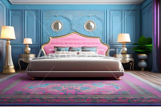 غرفة نوم بتصاميم عصرية فاخرة، غرفة نوم راقية، تصاميم وديكورات حديثة، أثاث منزلي، ديكورات منزلية داخلية، شقق وفلل سكنية، فنادق ومنتجعات فاخرة