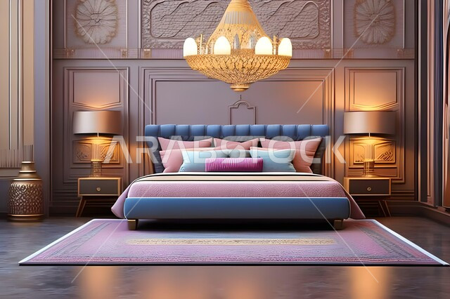 غرفة نوم بتصاميم عصرية فاخرة، غرفة نوم راقية، تصاميم وديكورات حديثة، أثاث منزلي، ديكورات منزلية داخلية، شقق وفلل سكنية، فنادق ومنتجعات فاخرة