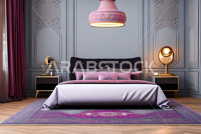 غرفة نوم بتصاميم عصرية فاخرة، غرفة نوم راقية، تصاميم وديكورات حديثة، أثاث منزلي، ديكورات منزلية داخلية، شقق وفلل سكنية، فنادق ومنتجعات فاخرة