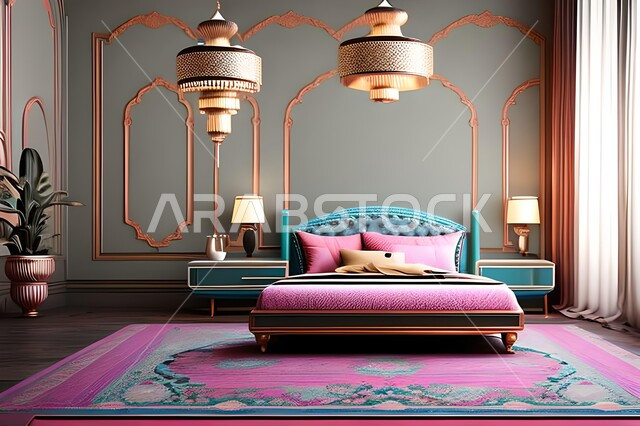 غرفة نوم بتصاميم عصرية فاخرة، غرفة نوم راقية، تصاميم وديكورات حديثة، أثاث منزلي، ديكورات منزلية داخلية، شقق وفلل سكنية، فنادق ومنتجعات فاخرة