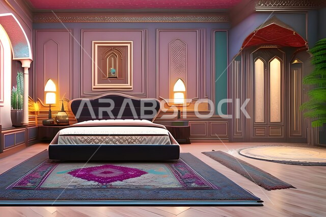 غرفة نوم بتصاميم عصرية فاخرة، غرفة نوم راقية، تصاميم وديكورات حديثة، أثاث منزلي، ديكورات منزلية داخلية، شقق وفلل سكنية، فنادق ومنتجعات فاخرة