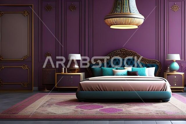 غرفة نوم بتصاميم عصرية فاخرة، غرفة نوم راقية، تصاميم وديكورات حديثة، أثاث منزلي، ديكورات منزلية داخلية، شقق وفلل سكنية، فنادق ومنتجعات فاخرة