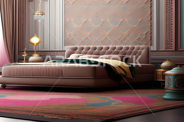 غرفة نوم بتصاميم عصرية فاخرة، شقق وفلل سكنية، تصاميم وديكورات حديثة، غرفة نوم راقية، أثاث منزلي، ديكورات منزلية داخلية، فنادق ومنتجعات فاخرة