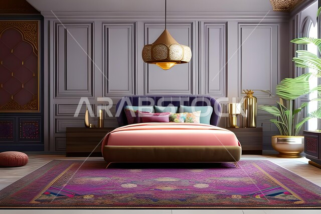 غرفة نوم بتصاميم عصرية فاخرة، شقق وفلل سكنية، تصاميم وديكورات حديثة، غرفة نوم راقية، أثاث منزلي، ديكورات منزلية داخلية، فنادق ومنتجعات فاخرة