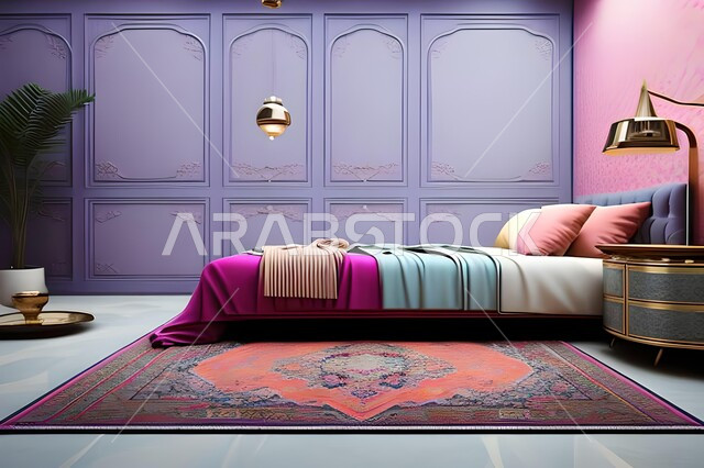 غرفة نوم بتصاميم عصرية فاخرة، شقق وفلل سكنية، تصاميم وديكورات حديثة، غرفة نوم راقية، أثاث منزلي، ديكورات منزلية داخلية، فنادق ومنتجعات فاخرة