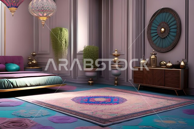 غرفة نوم بتصاميم عصرية فاخرة، شقق وفلل سكنية، تصاميم وديكورات حديثة، غرفة نوم راقية، أثاث منزلي، ديكورات منزلية داخلية، فنادق ومنتجعات فاخرة