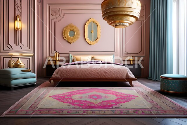 غرفة نوم بتصاميم عصرية فاخرة، شقق وفلل سكنية، تصاميم وديكورات حديثة، غرفة نوم راقية، أثاث منزلي، ديكورات منزلية داخلية، فنادق ومنتجعات فاخرة