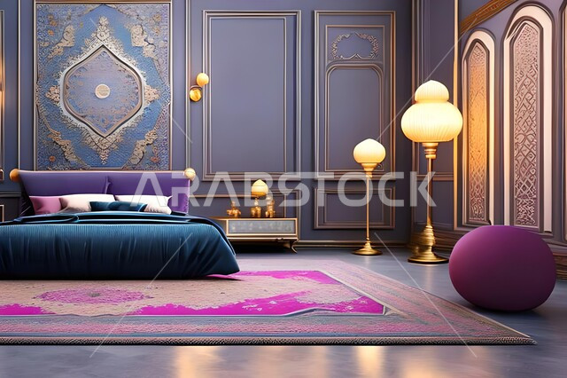 غرفة نوم بتصاميم عصرية فاخرة، شقق وفلل سكنية، تصاميم وديكورات حديثة، غرفة نوم راقية، أثاث منزلي، ديكورات منزلية داخلية، فنادق ومنتجعات فاخرة