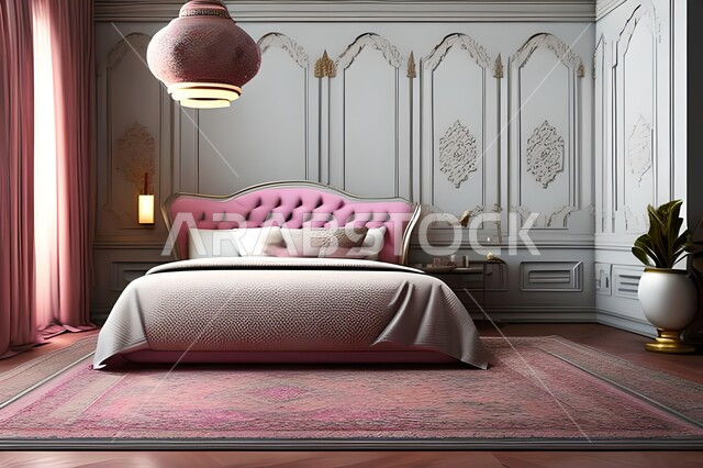 غرفة نوم بتصاميم عصرية فاخرة، شقق وفلل سكنية، تصاميم وديكورات حديثة، غرفة نوم راقية، أثاث منزلي، ديكورات منزلية داخلية، فنادق ومنتجعات فاخرة