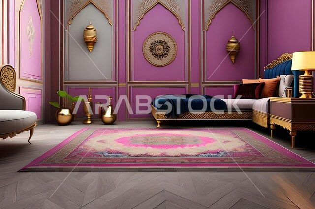 غرفة نوم بتصاميم عصرية فاخرة، شقق وفلل سكنية، تصاميم وديكورات حديثة، غرفة نوم راقية، أثاث منزلي، ديكورات منزلية داخلية، فنادق ومنتجعات فاخرة