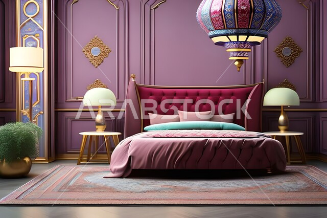 Bedroom with modern luxury designs, apartments and villas, modern designs and decorations, elegant bedroom, home furnishings, interior home decorations, luxury hotels and resorts