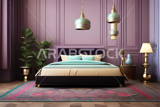Bedroom with modern luxury designs, apartments and villas, modern designs and decorations, elegant bedroom, home furnishings, interior home decorations, luxury hotels and resorts