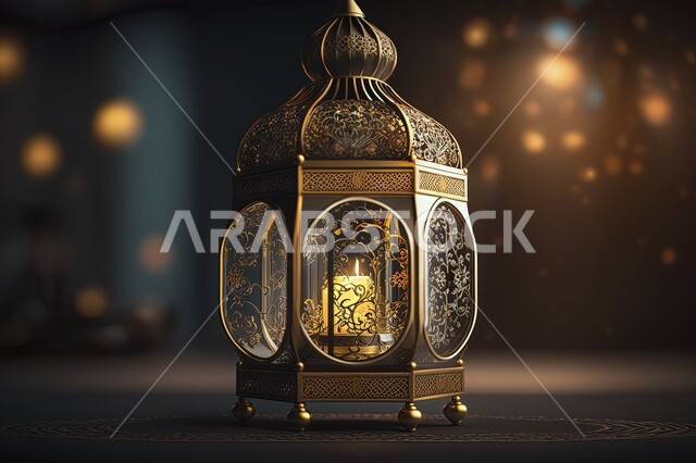 مصباح عربي تقليدي معدني، فانوس رمضان، ديكورات وأنوار رمضانية، إضاءة وزينة شهر رمضان، تحف رمضانية، الإحتفال بقدوم شهر رمضان، اجواء رمضانية