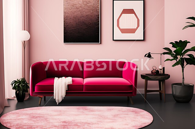 غرفة معيشه بتصاميم عصرية حديثه، غرفة جلوس , ديكورات داخليه، لوحات فنيه معلقه, تحف و إكسسوارات, أثاث منزلي راقي، تصاميم عصرية انيقة ، شقق وفلل سكنية ، ديكور داخلي 