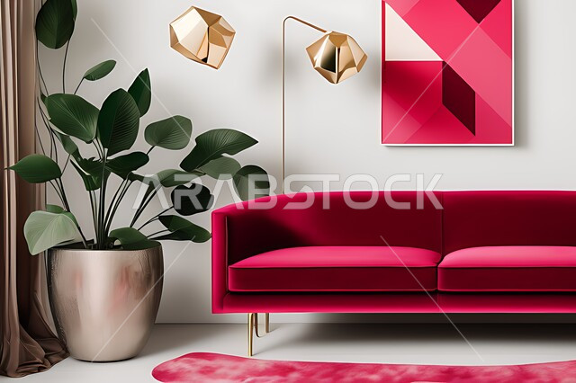 غرفة معيشه بتصاميم عصرية حديثه، غرفة جلوس , ديكورات داخليه، لوحات فنيه معلقه, تحف و إكسسوارات, أثاث منزلي راقي، تصاميم عصرية انيقة ، شقق وفلل سكنية ، ديكور داخلي , أشجار صناعية .