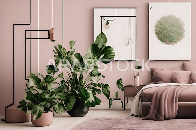 Bedroom with modern luxury designs, upscale bedroom, modern designs and decorations, home furnishings, interior home decorations, apartments and villas, luxury hotels and resorts