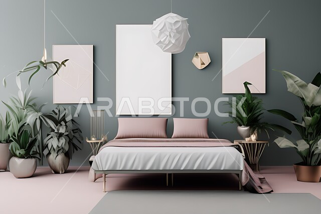 غرفة نوم بتصاميم عصرية فاخرة، غرفة نوم راقية، تصاميم وديكورات حديثة، أثاث منزلي، ديكورات منزلية داخلية، شقق وفلل سكنية، فنادق ومنتجعات فاخرة