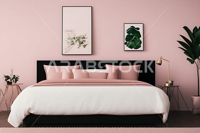 غرفة نوم بتصاميم عصرية فاخرة، غرفة نوم راقية، تصاميم وديكورات حديثة، أثاث منزلي، ديكورات منزلية داخلية، شقق وفلل سكنية، فنادق ومنتجعات فاخرة