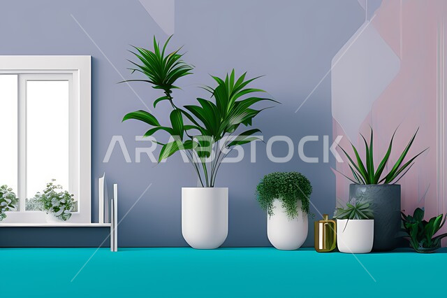 غرفة  بتصاميم عصرية حديثه ،  ديكورات داخليه، نباتات زينة , أثاث منزلي راقي، تصاميم عصرية انيقة ، شقق وفلل سكنية ، ديكور داخلي 