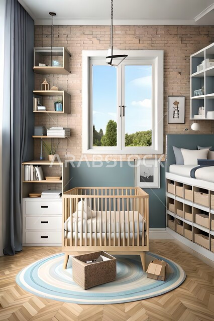 غرفة نوم أطفال بتصاميم عصرية حديثه،  إكسسوارات اطفال , أثاث منزلي راقي، تصاميم عصرية ، شقق وفلل سكنية ، ديكورات داخلية .