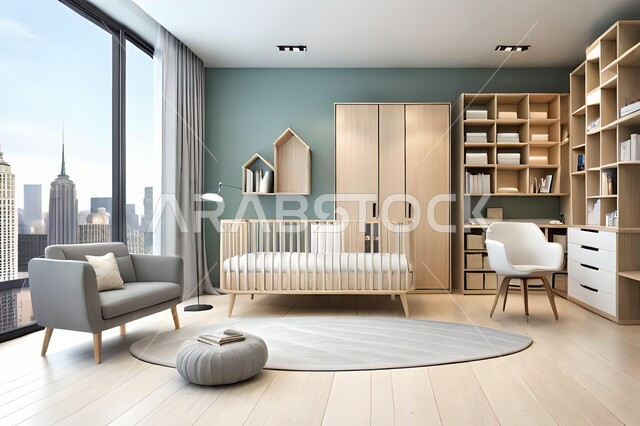 غرفة نوم أطفال بتصاميم عصرية حديثه،  إكسسوارات اطفال , أثاث منزلي راقي، تصاميم عصرية ، شقق وفلل سكنية ، ديكورات داخلية .