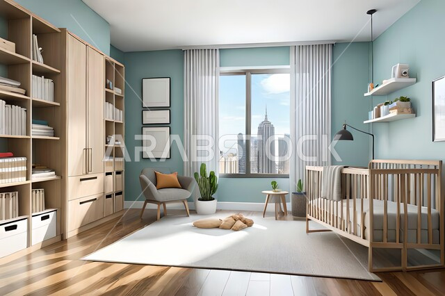 غرفة نوم أطفال بتصاميم عصرية حديثه،  إكسسوارات اطفال , أثاث منزلي راقي، تصاميم عصرية ، شقق وفلل سكنية ، ديكورات داخلية .