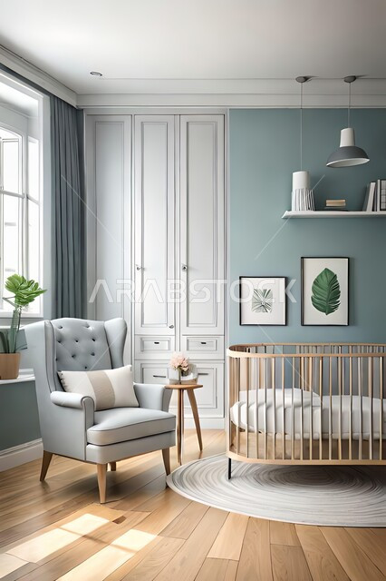 غرفة نوم أطفال بتصاميم عصرية حديثه،  إكسسوارات اطفال , أثاث منزلي راقي، تصاميم عصرية ، شقق وفلل سكنية ، ديكورات داخلية .